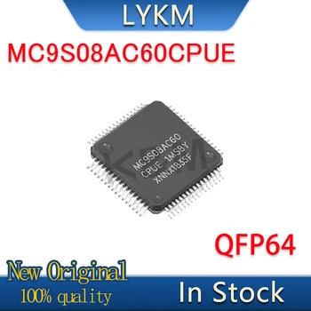 1/BUC Nou Original MC9S08AC60CPUE MC9S08AC60 CPUE 1M58Y QFP-64 microcontroler În Stoc