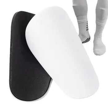 1Pair Mini-Fotbal Shin Pad rezistent la Uzura Șoc Absorbant Picior Protector Portabil Ușor de Fotbal de Formare Coadă Bord