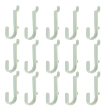 20 buc Pegboard Cârlige de Plastic Pegboard Cârlige de Bucătărie Pegboard Cârlige Acasă Pegboard de Depozitare Cârligele