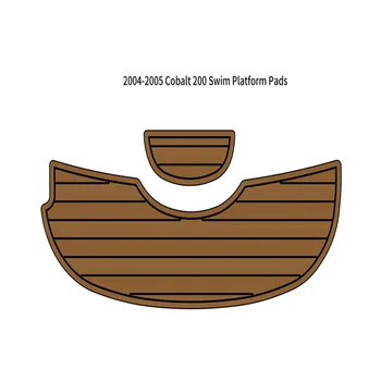 2004-2005 Cobalt 200 Platforma de Înot Pas Pad Barca Spuma EVA din lemn de Tec Punte Podea Mat