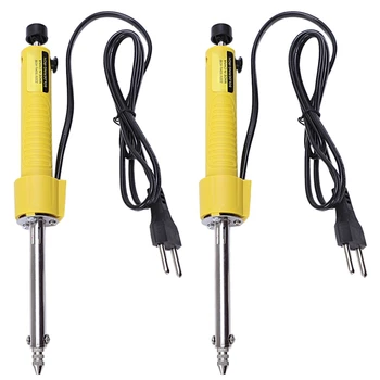 2X Ue Plug Electric în Vid Lipire Fraier Sudare Pompa de Dezlipit/Lipit/de Îndepărtare de Fier de Lipit Pen