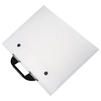 A3 Album Clip Organizator De Stocare Portabil Pictura Portofoliu Suport Hârtie Tote Pungi De Plastic Folderss