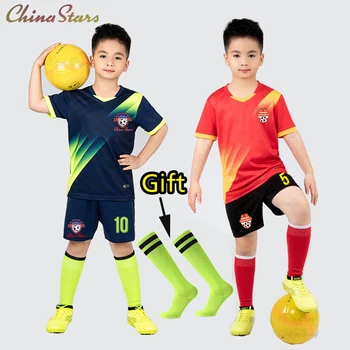 Copii Fotbal Tricouri Barbati Fotbal Băieți Haine Seturi Maneca Scurta Copii, Uniforme De Fotbal Adult Fotbal Pentru Copii Trening Jersey