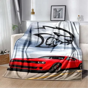Dodge Logo-ul Aruncă Pătura de Moda Masina Cadou Canapea Pătură pentru Adulți și Copii, Dormitor, Living Decorul Camerei Dropshi