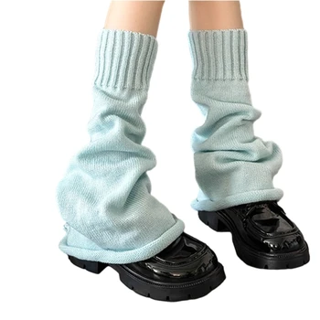 Femei pe Picior Cald Tricotate Ars Piciorul Maneca de Vară Studenții Fete JK Jos Capacul