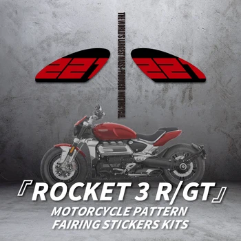 Folosit Pentru TRIUMPH ROCKET 3RGT Motociclete Model de Rezervor de Combustibil Autocolante Kituri Decaration Protecție Accesorii Colorate Decalcomanii