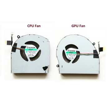 GPU CPU Fan Laptop de Răcire Ventilator 5V 0.4 UN 4Pin Radiator pentru Dell Alienware 17