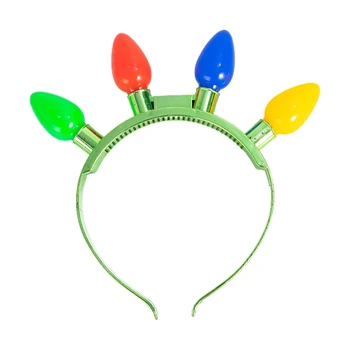 K1MF 1 Pachet de Crăciun Aprinde Banda cu LED-uri Colorate Strălucire Bec pentru Copii Adulți