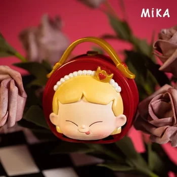 MiKA e Sac de Colectare-Te Iubesc Serie Orb Cutie Jucarii Mister Cutie de Acțiune Drăguț Figura Desktop Ornament Model Kawaii Fata Cadou