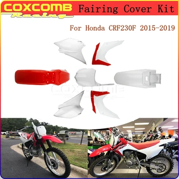 Motocross Carenaj Capacul Lateral Kit Fata Aripa Spate Numărul de Înmatriculare Radiatorului Pentru Honda CRF230F 2015-2019 Enduro Dirt Bike