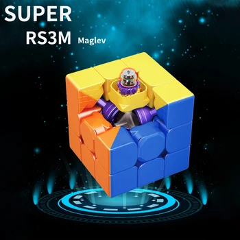 MoYu 2022 Super RS3M 3x3 Magnetica Magic Cube 3x3x3 Meilong3 Profesionale Viteza Cub Puzzle pentru Copii Frământa Copii de Jucarie Cadou