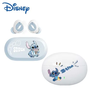 Noi Disney Lilo & Stitch Înger fără Fir Bluetooth Căști HiFi Sound HD Apel setul cu Cască Smart Touch Latență Scăzută și Rezistență îndelungată