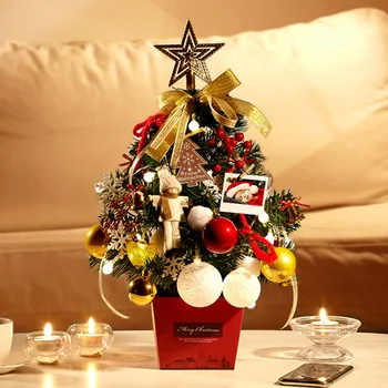 Ornamente pentru Pomul de craciun Mini BRICOLAJ Ornamente de Pom de Crăciun Artificial 2023New An, Decoratiuni Petrecere de Vacanță Dress-Up Consumabile