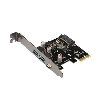 PCIE Pentru USB3.1 Tip C Card de Expansiune HUB USB Splitter pentru Desktop PCIE Riser Card Pci Express Card Converter