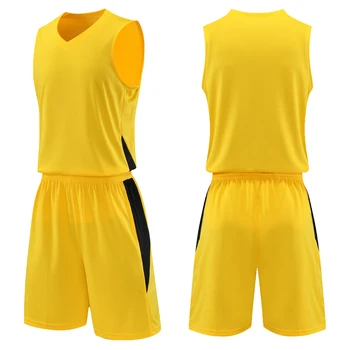 Personalizate Seturi De Uniforme De Baschet Bărbați Vesta De Formare Tricouri Pantaloni Scurți Ochiurilor De Plasă Respirabil Clubul De Fotbal Rapid Uscat Sportsuits