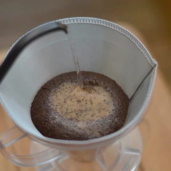 Reutilizabile se Toarna Peste Cafea Filtru Mână preparată de Cafea Filtru Conic Hârtie de Filtru Flexibil din Oțel Inoxidabil Plasă Filtru de Cafea