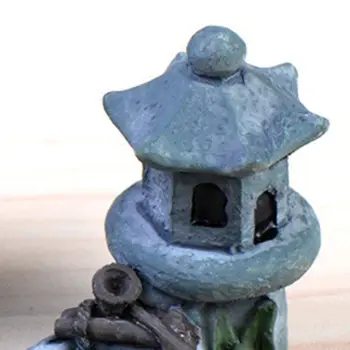 Rășină Artificială Piscina Mini Tower Peisaj in Miniatura Ornament DIY Acasă Case Decorative Micro Ambarcațiuni