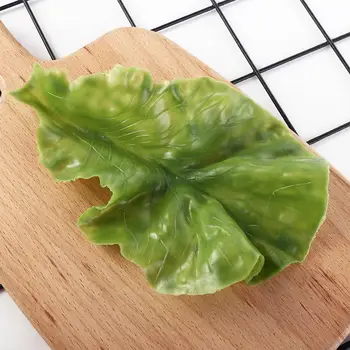 Simulare Realistă Frunze De Salata Verde Fals Legume Model Realiste Podoabă Alimente Artificiale Restaurant Fereastră Decor