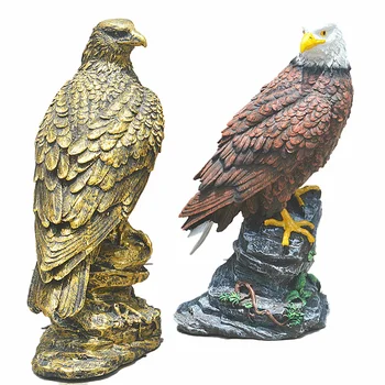 Stil European Vultur în aer liber, grădină decorativ statuie Rășină de arta sculptura Acasă în camera de zi, birou, gradina de animale statuie