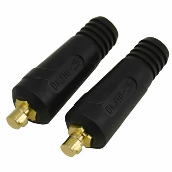 Universal 2 buc TIG Cablu Conector Panou-Plug DKJ10-25 200Amp Montaj Rapid Accesorii Sudura
