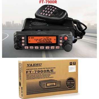 YAESU FT-7900R Masina Radio Mobile Dual Band UHF VHF Comunicator FT7900R 10KM FM Transceiver Masina Interfon Radio Walkie Talkie